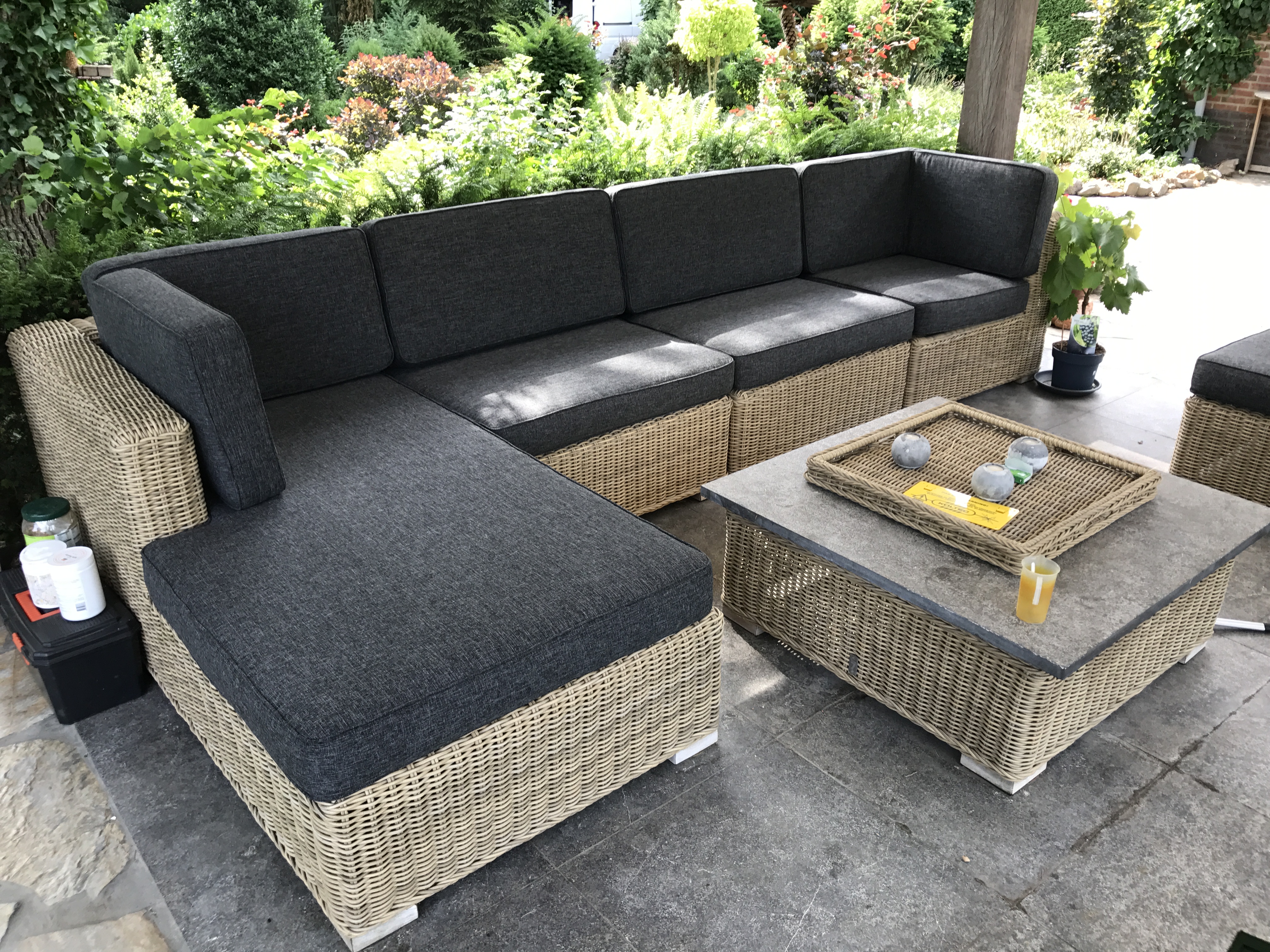 8 Lounge Kussens Bekleed